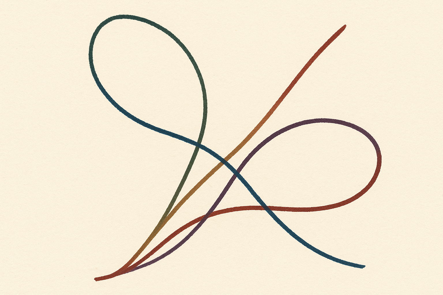 Phase space diagram — internal representation trajectories under increasing sensory bandwidth