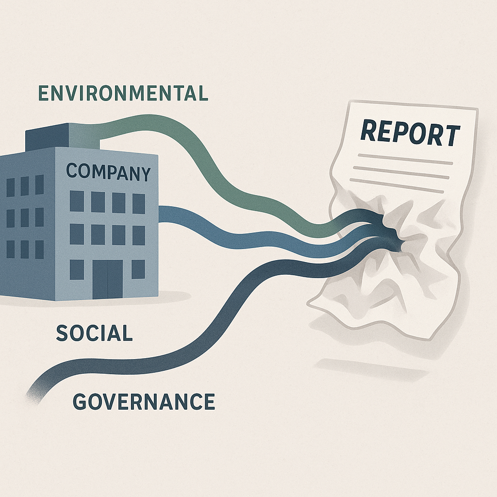 ESG Reporting Is a Data Architecture Problem